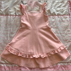 4, Janie and Jack Ruffle Dress